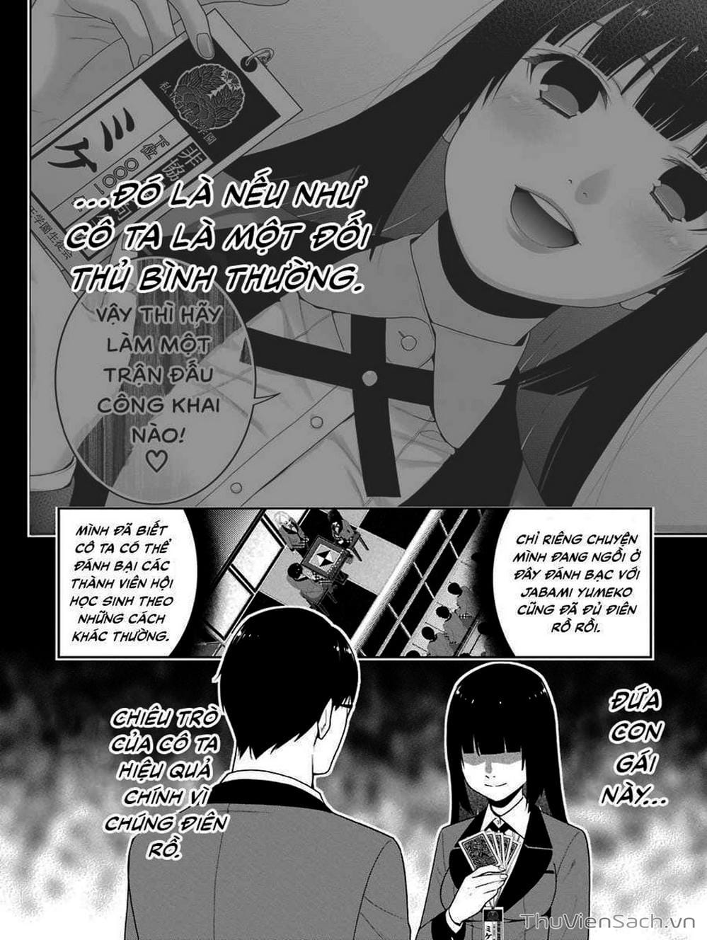 Truyện Tranh Học Viện Đỏ Đen - Kakegurui trang 3