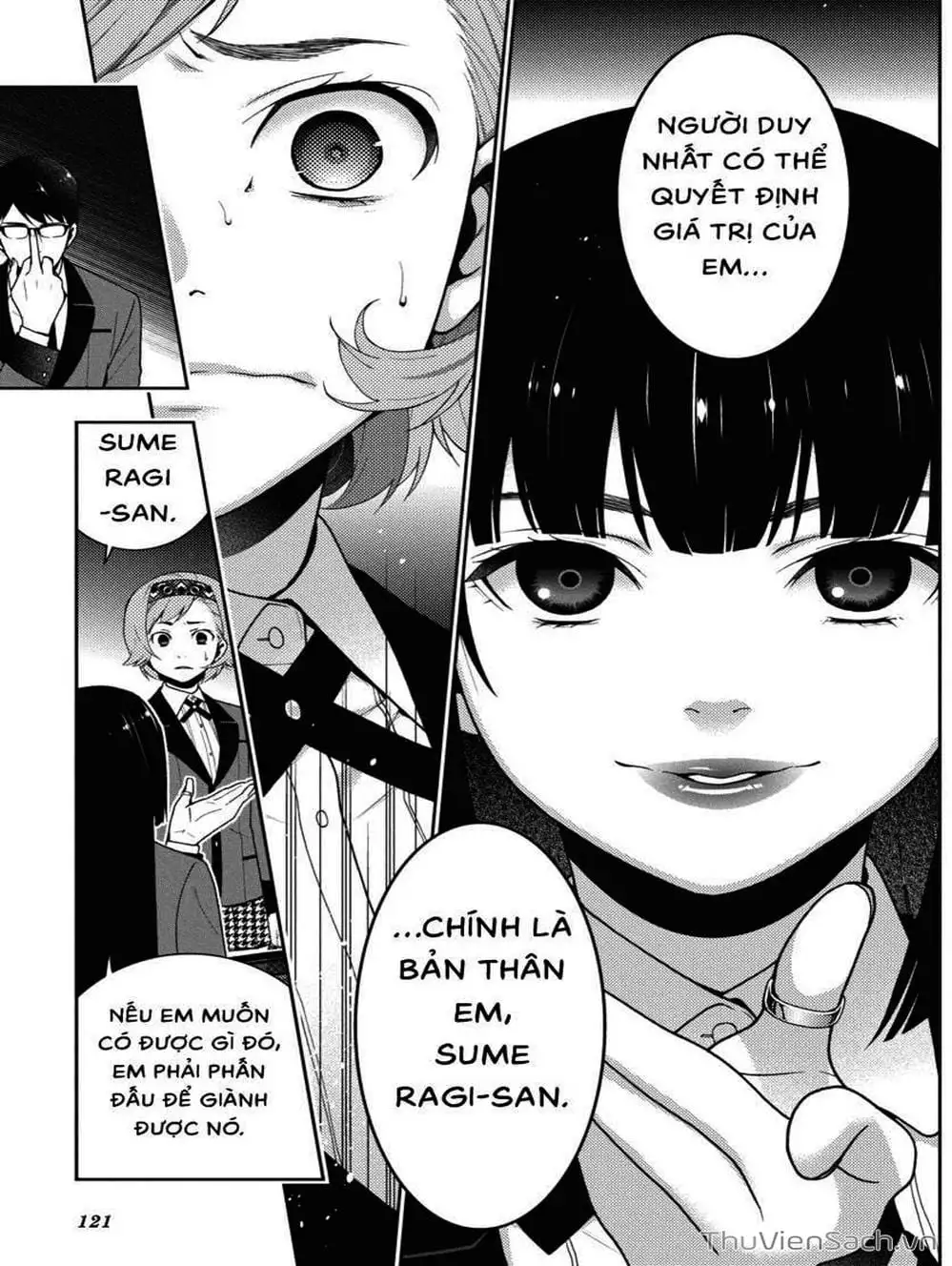 Truyện Tranh Học Viện Đỏ Đen - Kakegurui trang 3