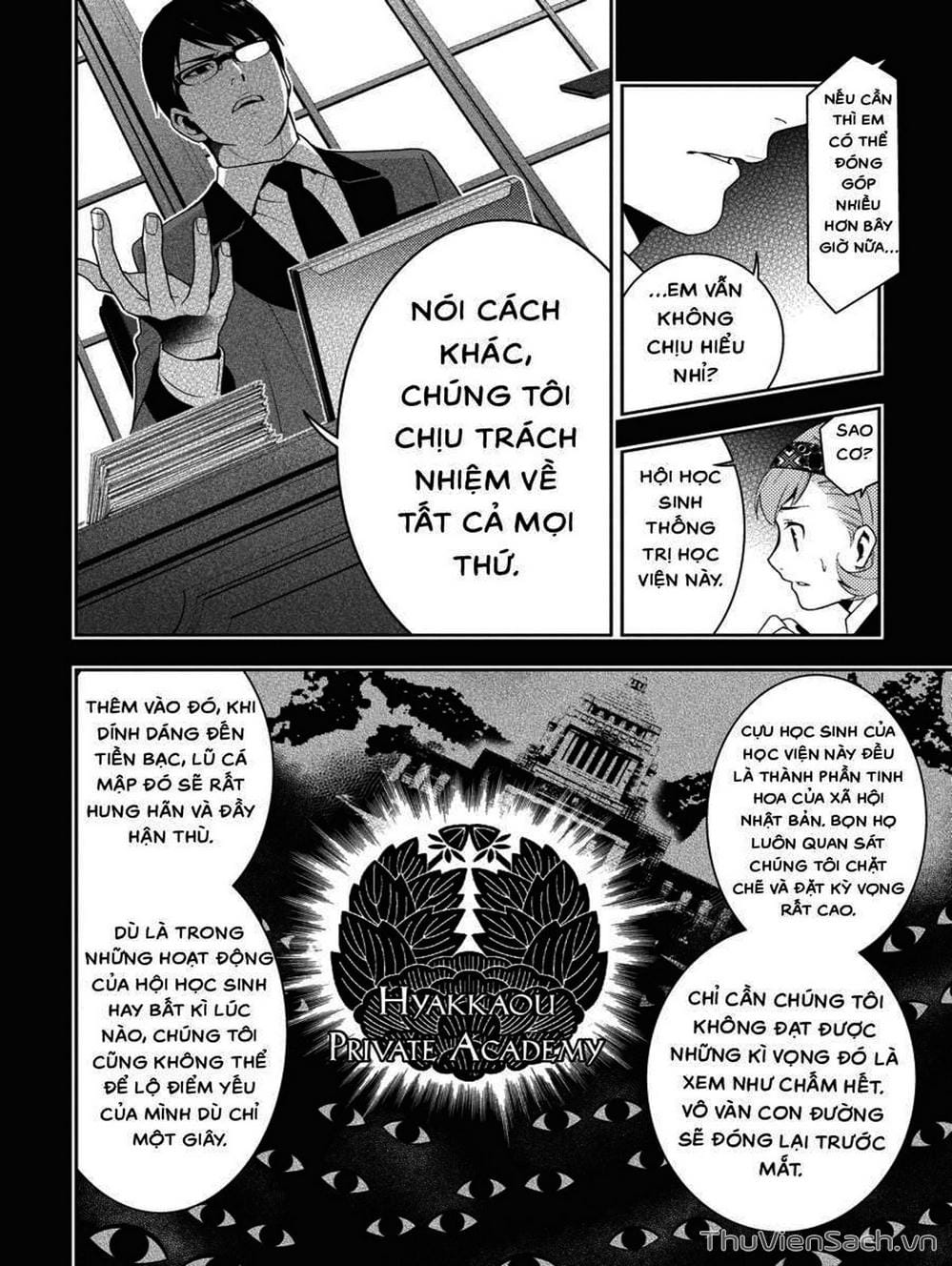 Truyện Tranh Học Viện Đỏ Đen - Kakegurui trang 3
