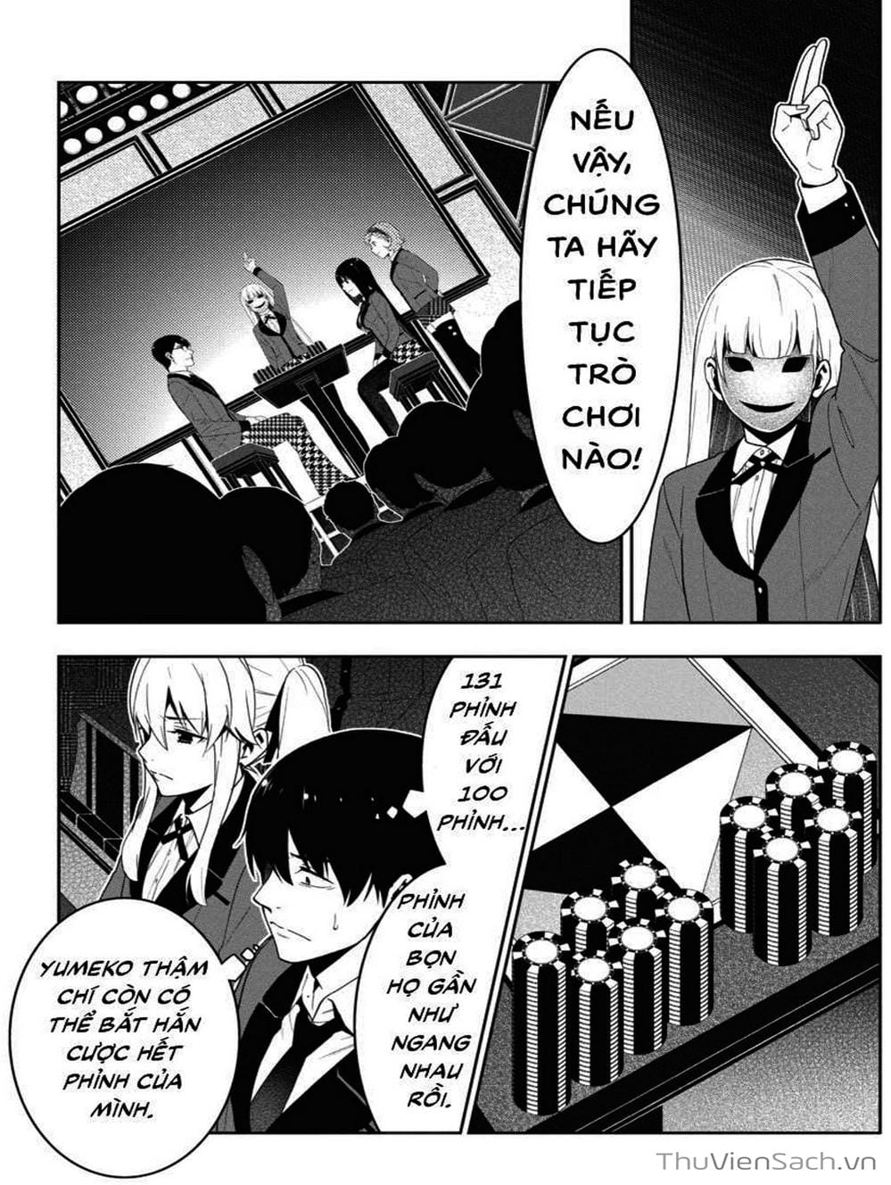 Truyện Tranh Học Viện Đỏ Đen - Kakegurui trang 3