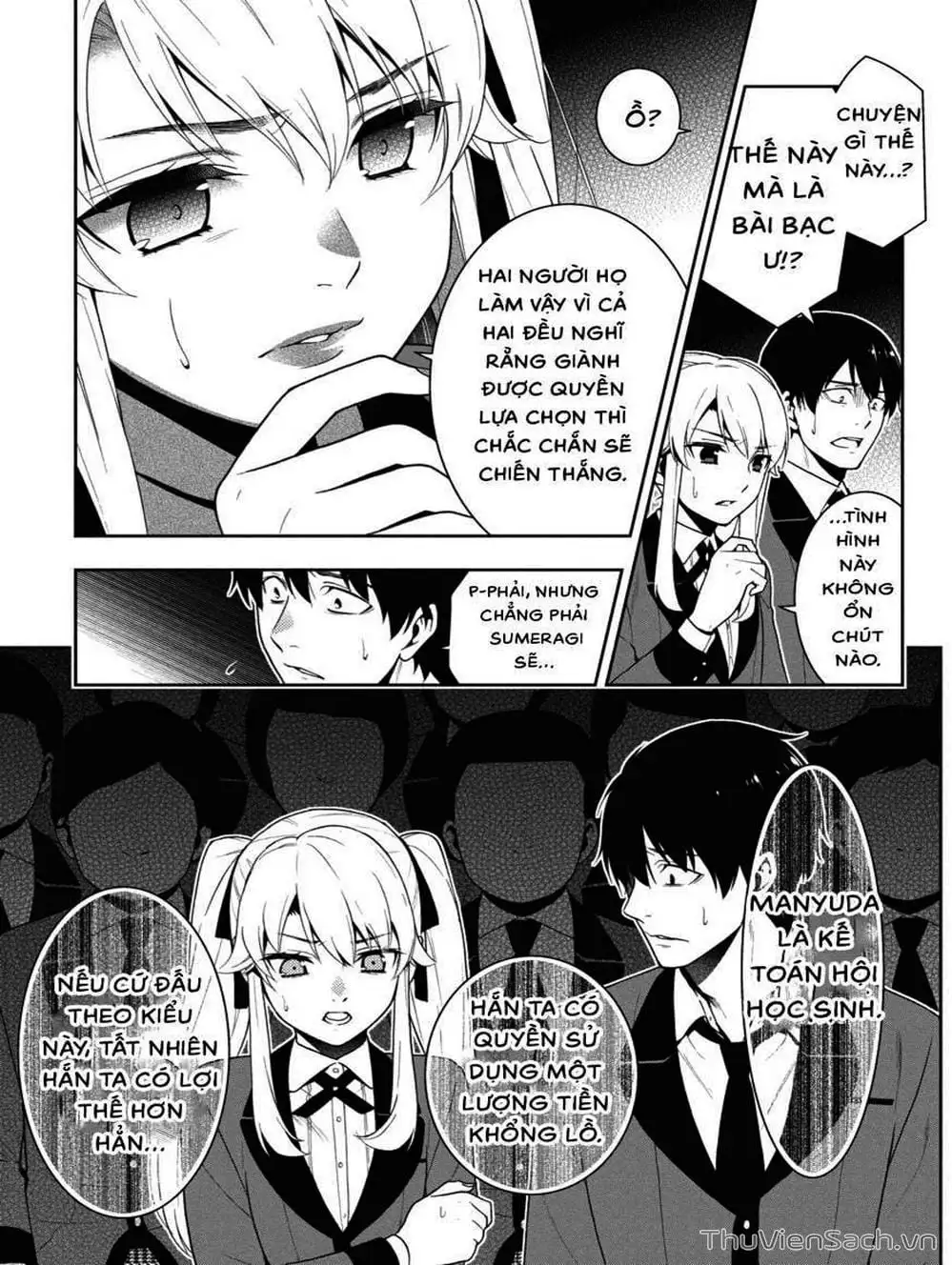 Truyện Tranh Học Viện Đỏ Đen - Kakegurui trang 3