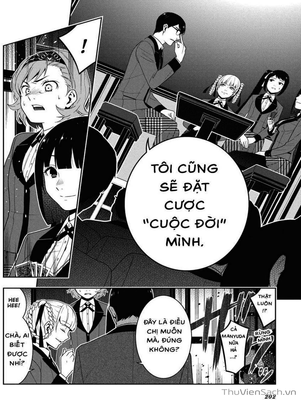 Truyện Tranh Học Viện Đỏ Đen - Kakegurui trang 3