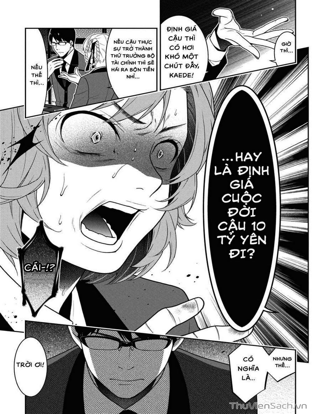 Truyện Tranh Học Viện Đỏ Đen - Kakegurui trang 3