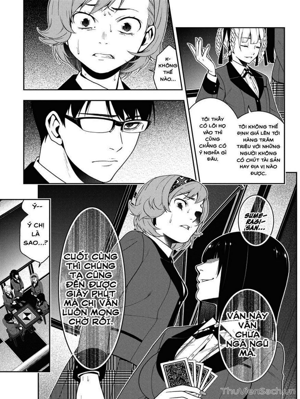 Truyện Tranh Học Viện Đỏ Đen - Kakegurui trang 3