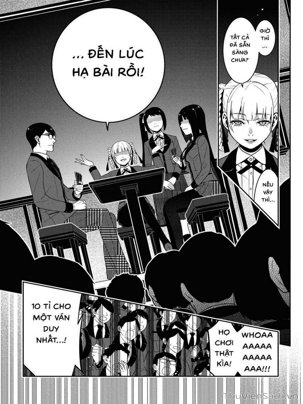 Truyện Tranh Học Viện Đỏ Đen - Kakegurui trang 3