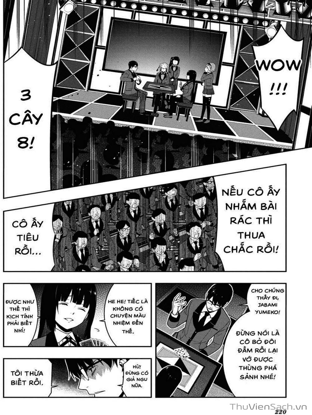 Truyện Tranh Học Viện Đỏ Đen - Kakegurui trang 3