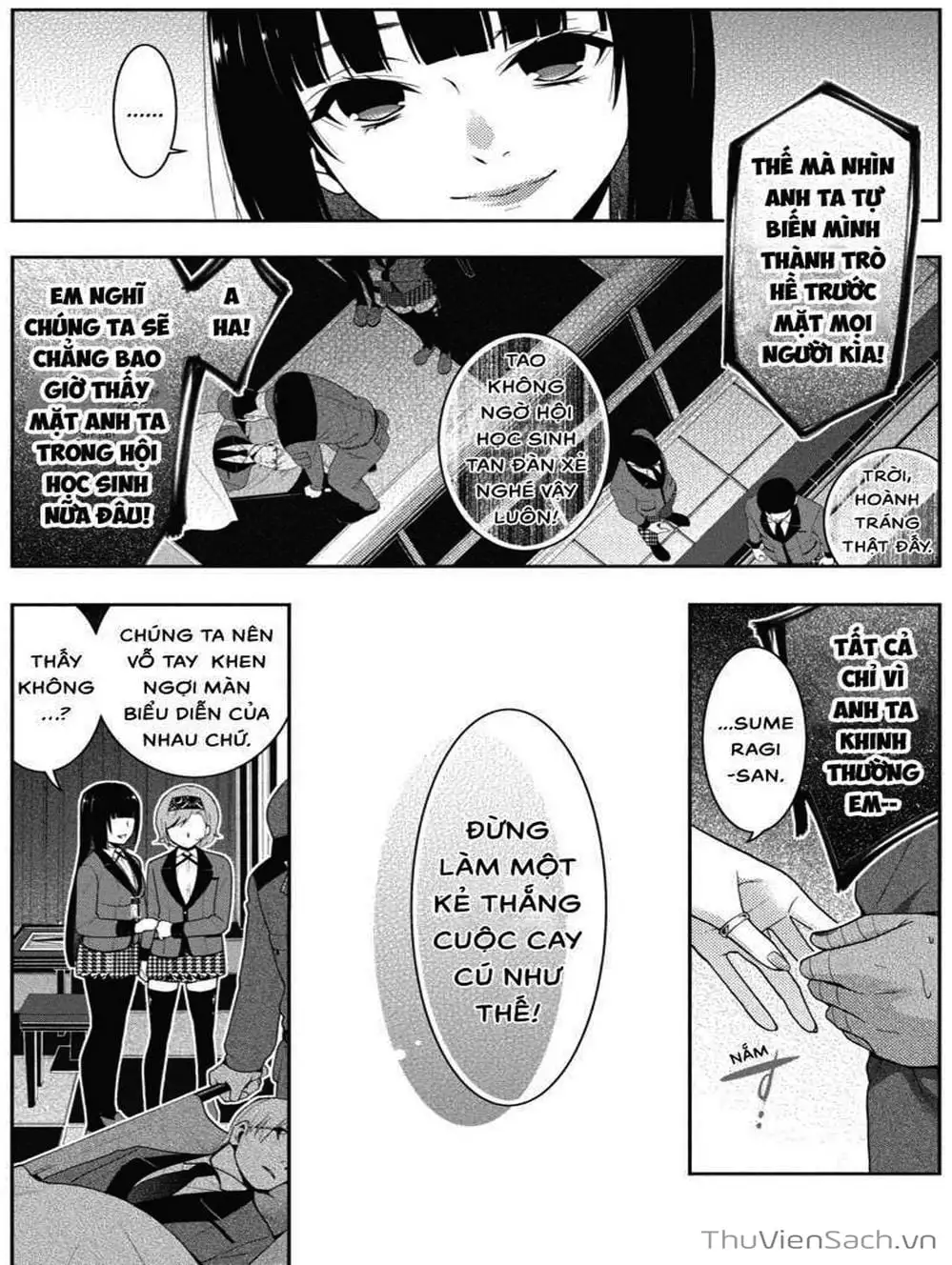 Truyện Tranh Học Viện Đỏ Đen - Kakegurui trang 3