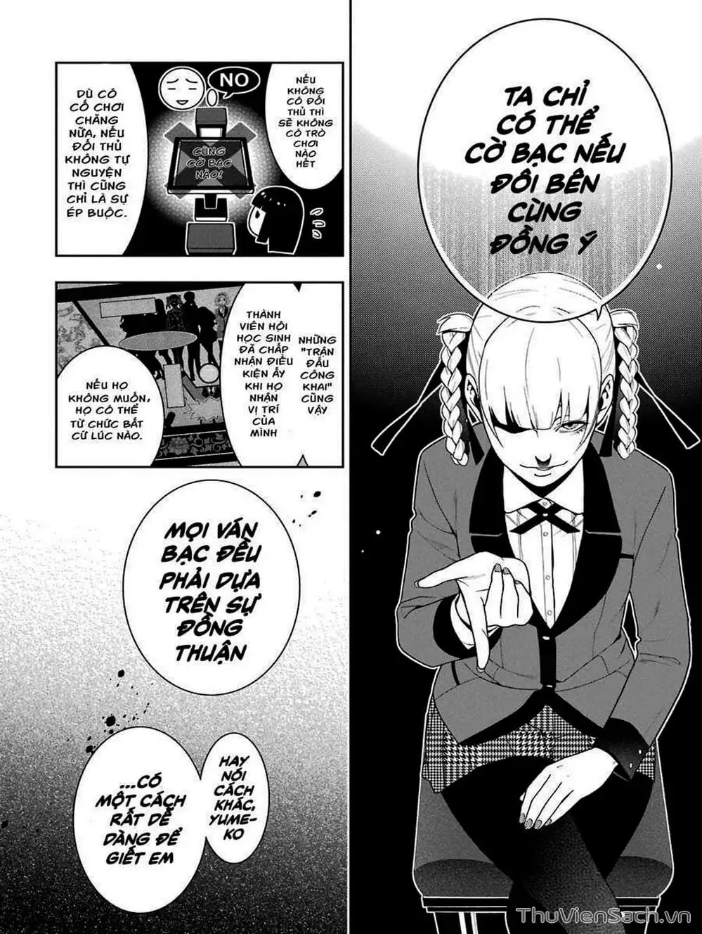 Truyện Tranh Học Viện Đỏ Đen - Kakegurui trang 3