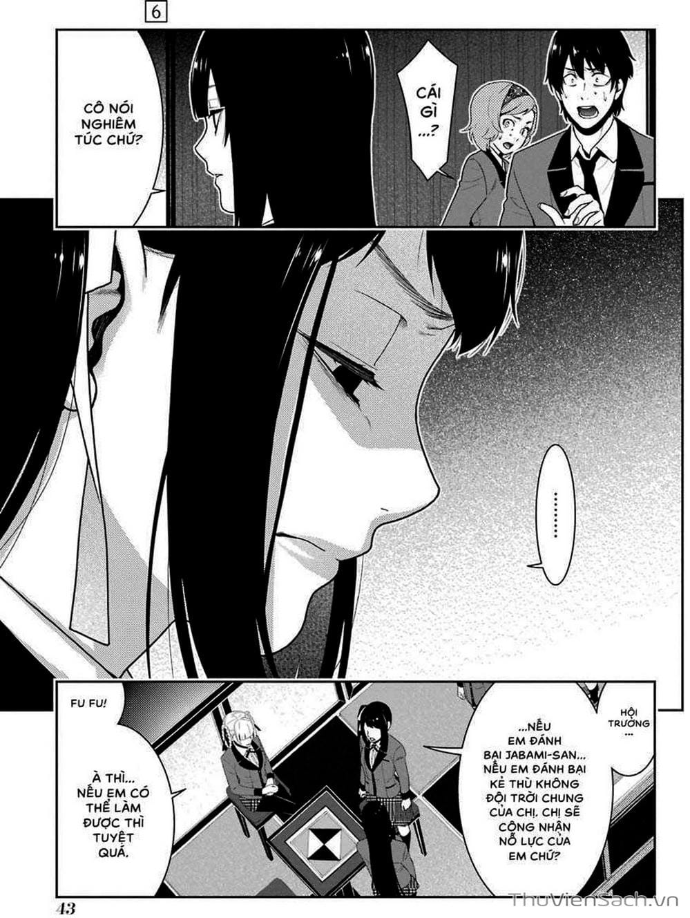 Truyện Tranh Học Viện Đỏ Đen - Kakegurui trang 3