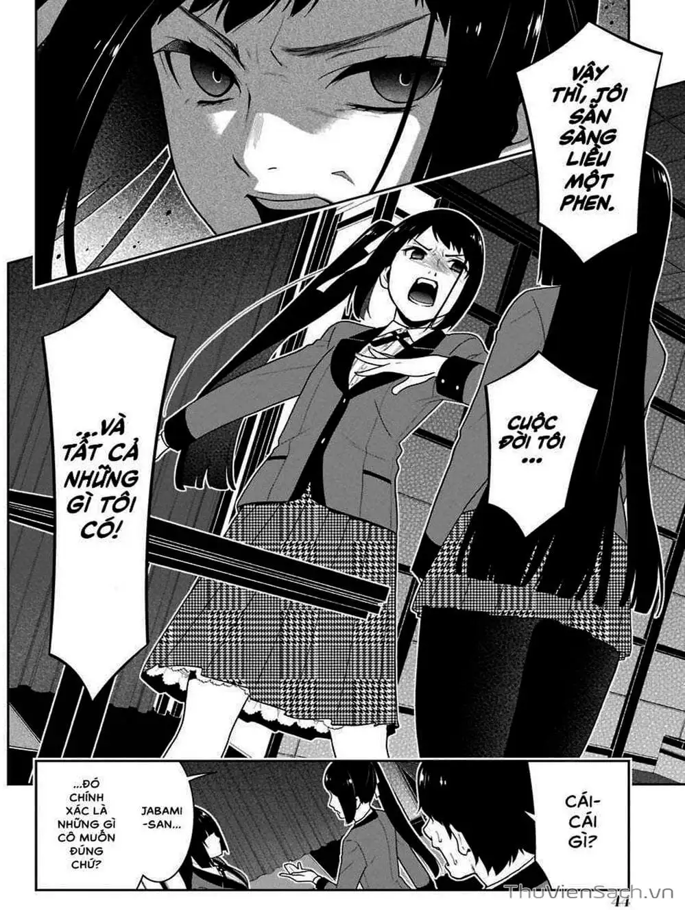 Truyện Tranh Học Viện Đỏ Đen - Kakegurui trang 3