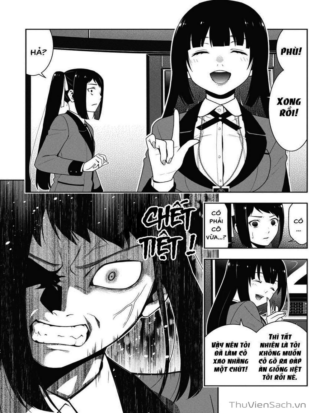 Truyện Tranh Học Viện Đỏ Đen - Kakegurui trang 3