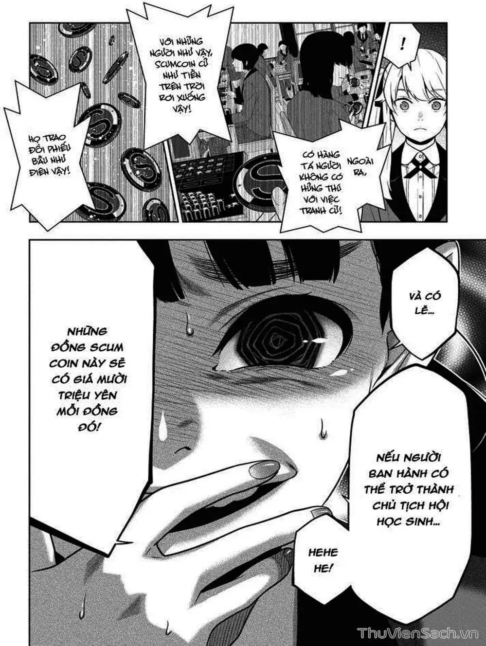 Truyện Tranh Học Viện Đỏ Đen - Kakegurui trang 3