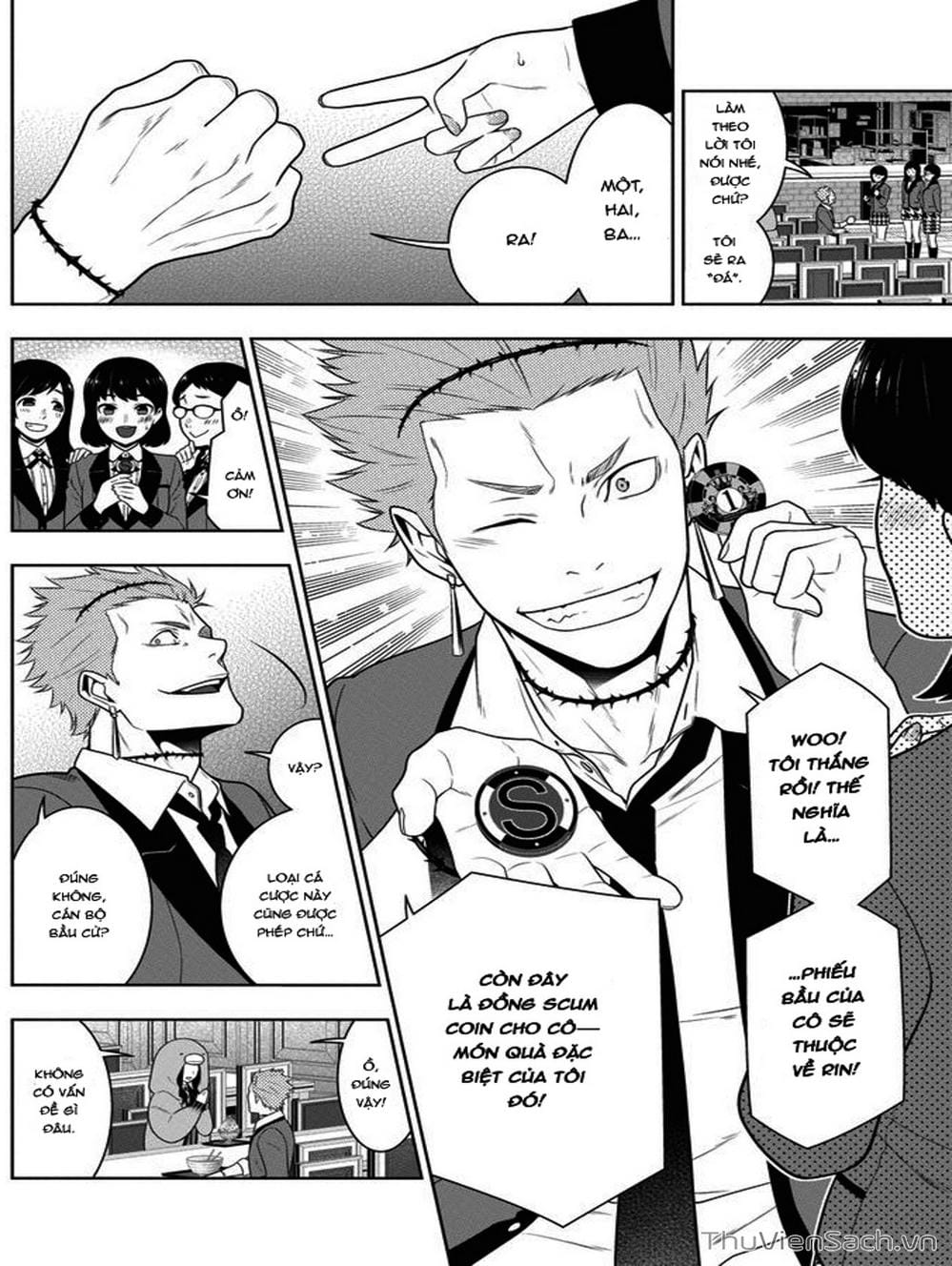 Truyện Tranh Học Viện Đỏ Đen - Kakegurui trang 3