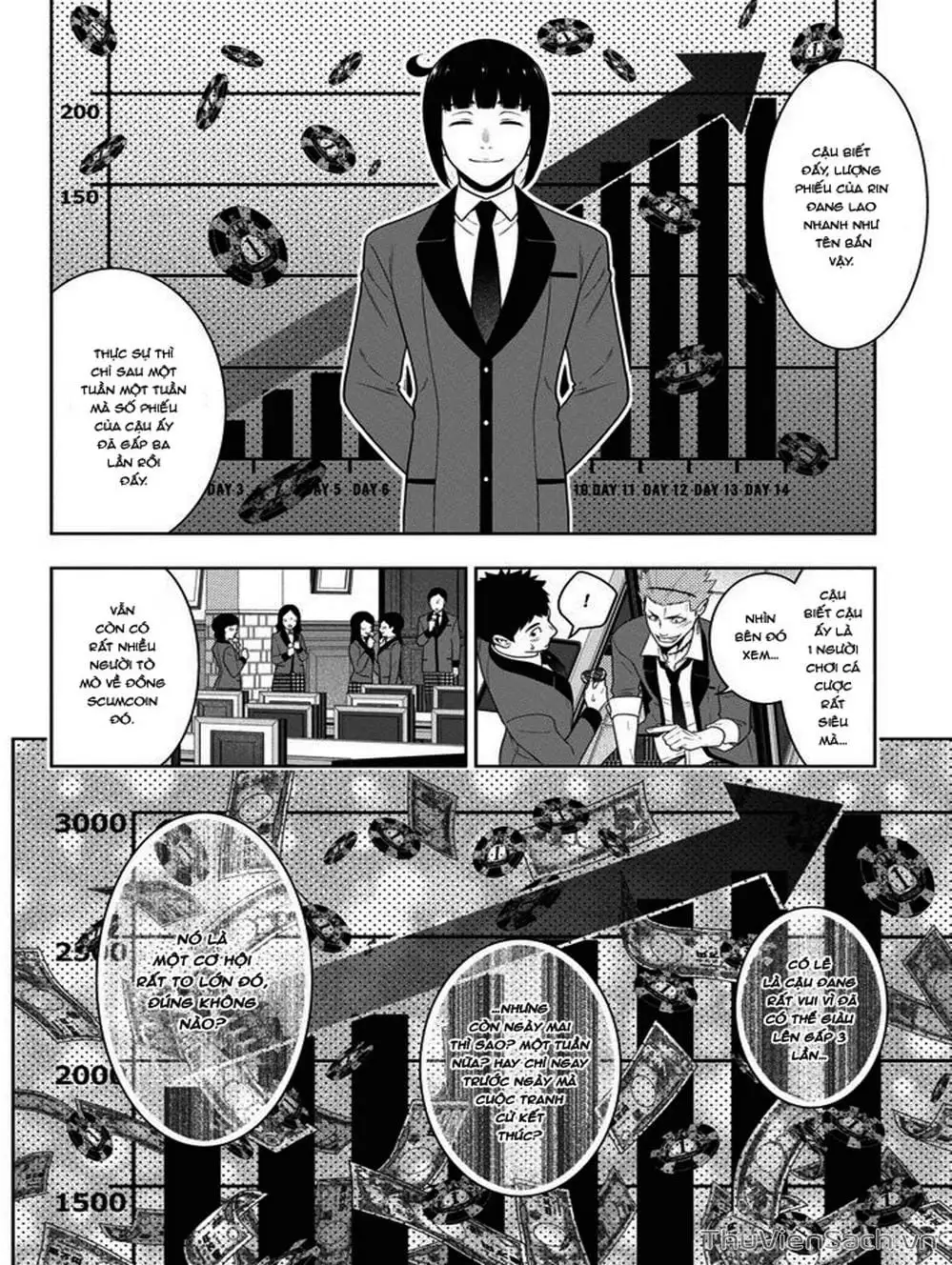 Truyện Tranh Học Viện Đỏ Đen - Kakegurui trang 3