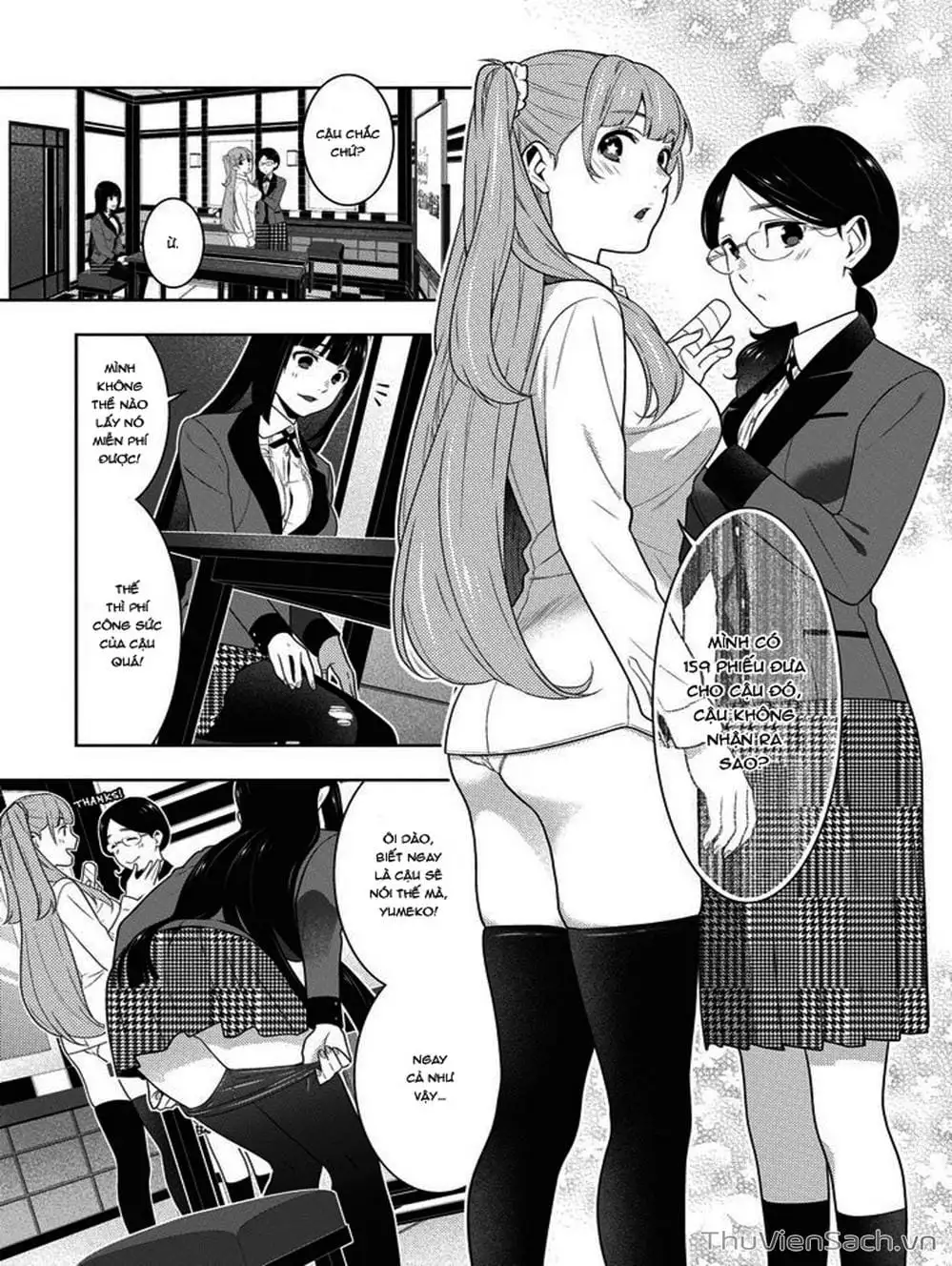 Truyện Tranh Học Viện Đỏ Đen - Kakegurui trang 3