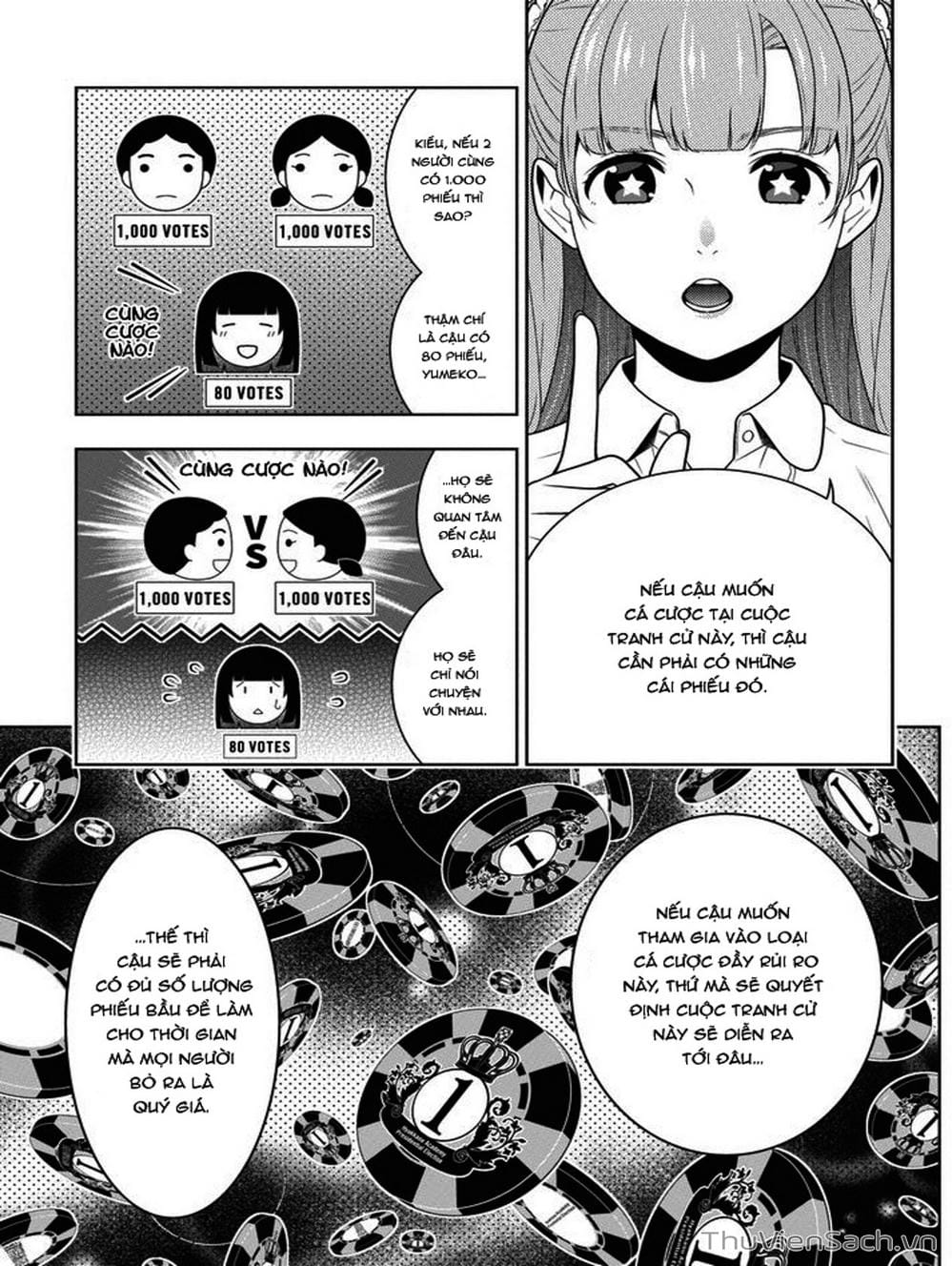 Truyện Tranh Học Viện Đỏ Đen - Kakegurui trang 3