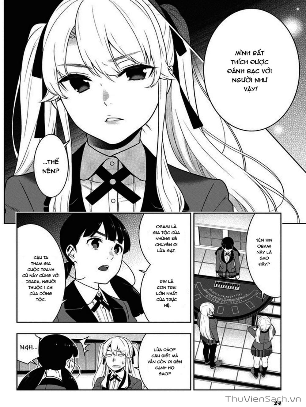 Truyện Tranh Học Viện Đỏ Đen - Kakegurui trang 3