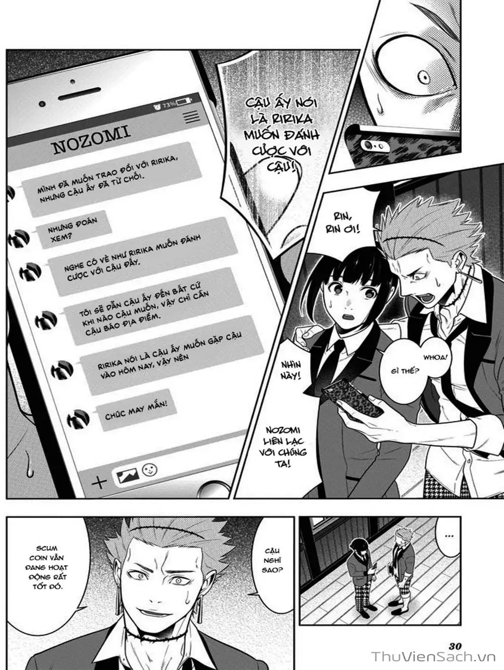 Truyện Tranh Học Viện Đỏ Đen - Kakegurui trang 3