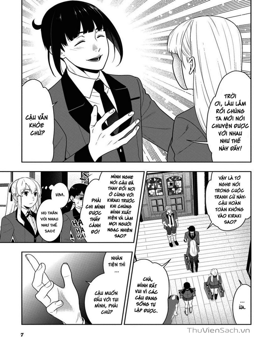 Truyện Tranh Học Viện Đỏ Đen - Kakegurui trang 3