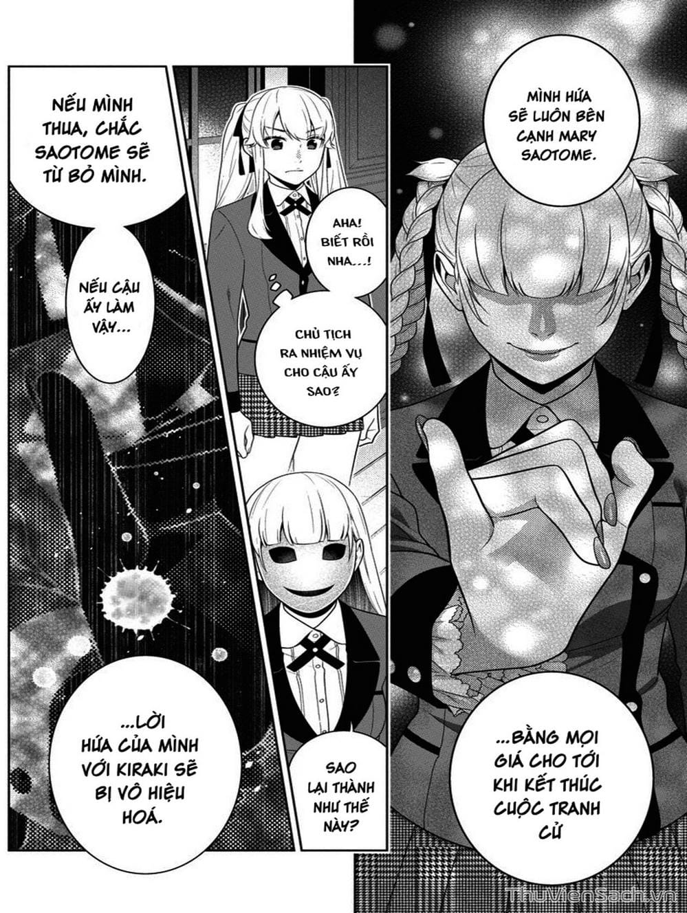 Truyện Tranh Học Viện Đỏ Đen - Kakegurui trang 3