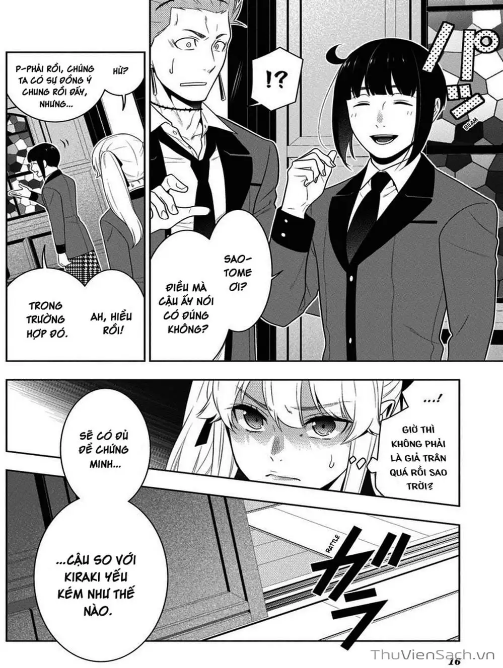Truyện Tranh Học Viện Đỏ Đen - Kakegurui trang 3