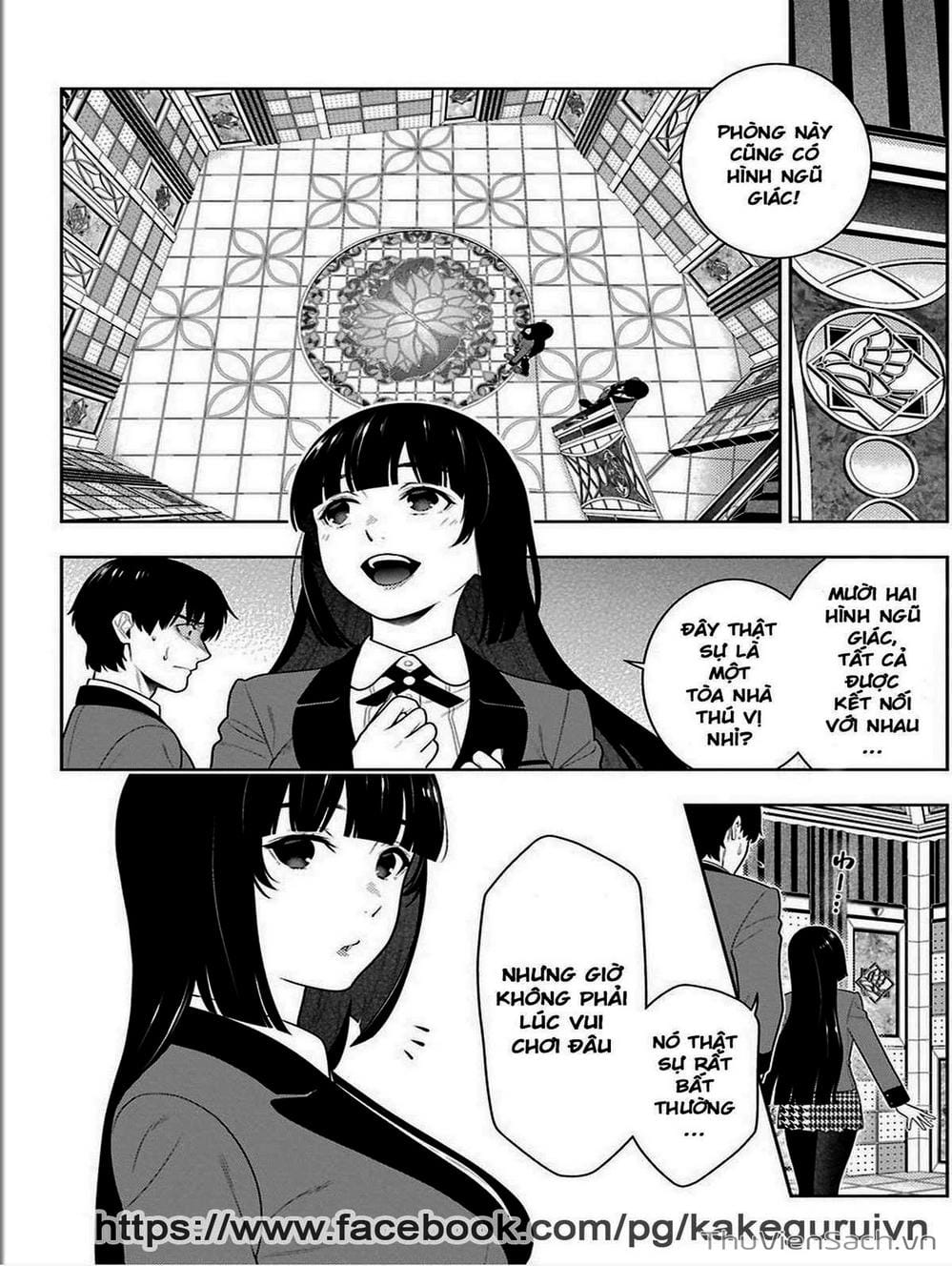 Truyện Tranh Học Viện Đỏ Đen - Kakegurui trang 3