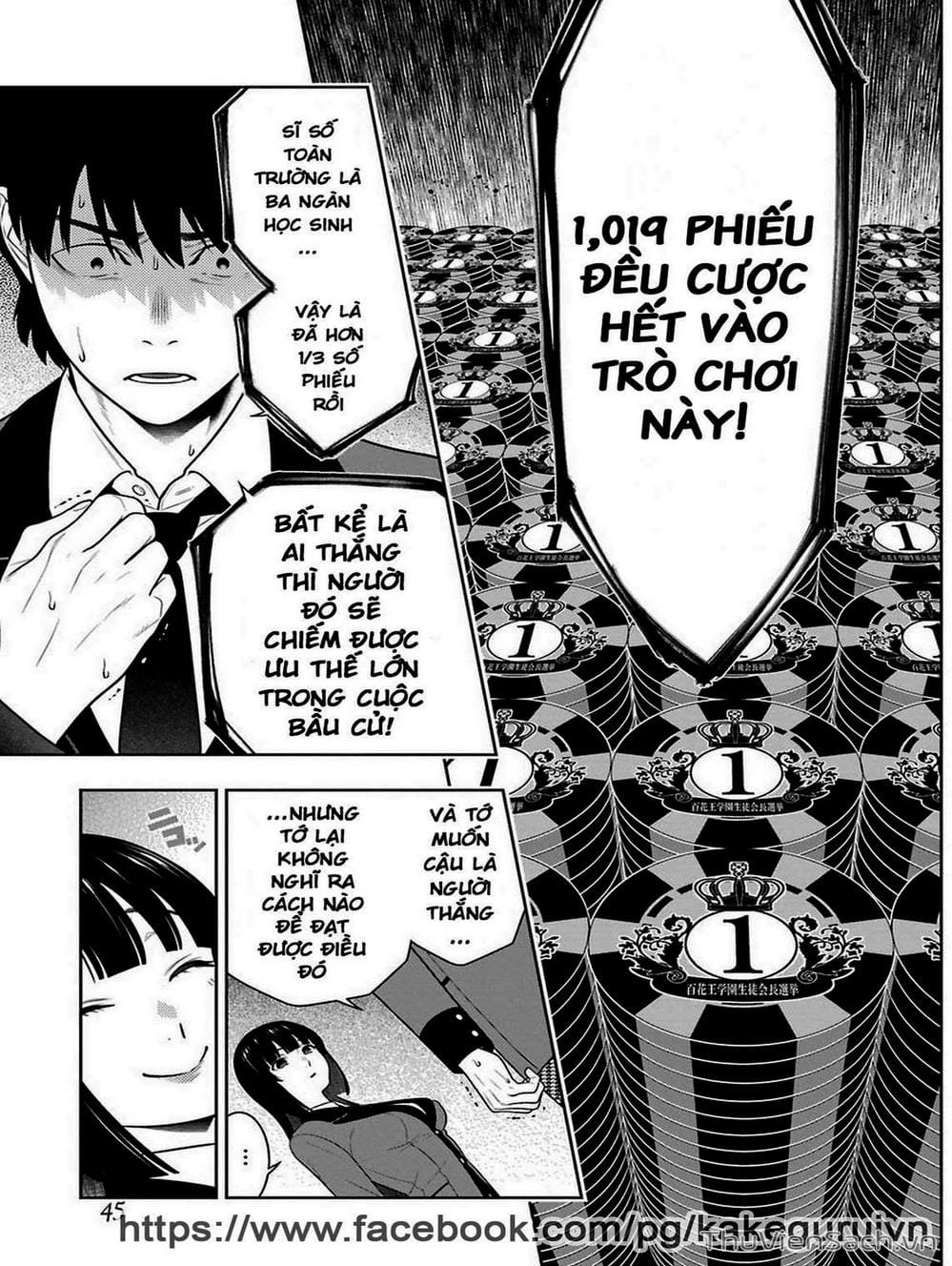 Truyện Tranh Học Viện Đỏ Đen - Kakegurui trang 3