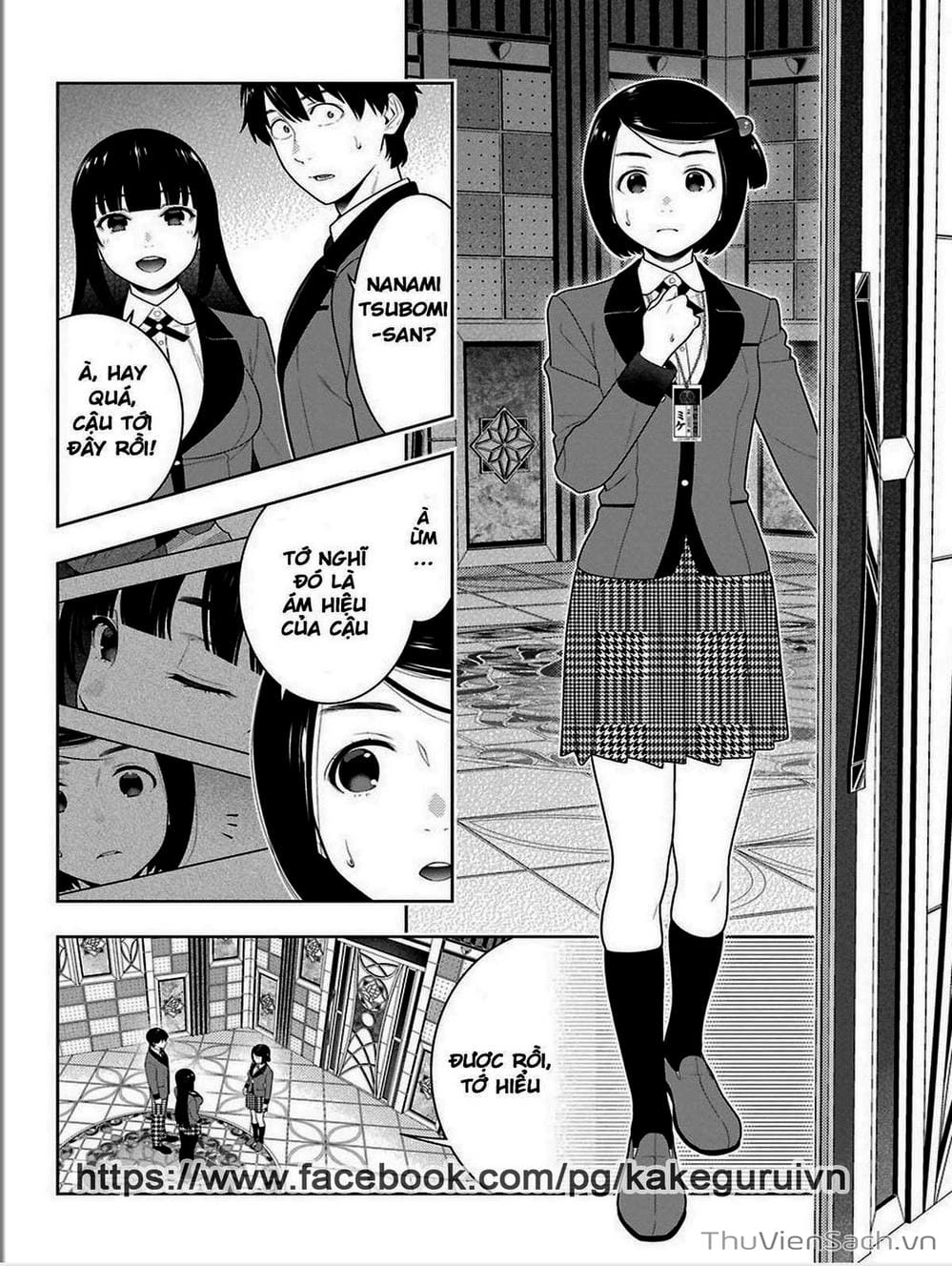 Truyện Tranh Học Viện Đỏ Đen - Kakegurui trang 3
