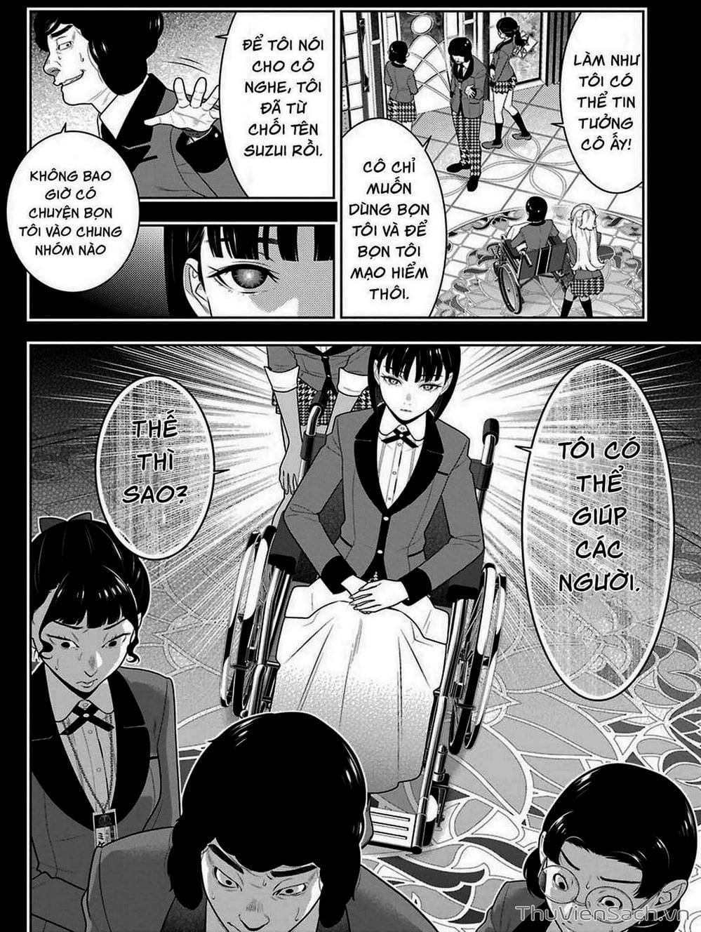 Truyện Tranh Học Viện Đỏ Đen - Kakegurui trang 3