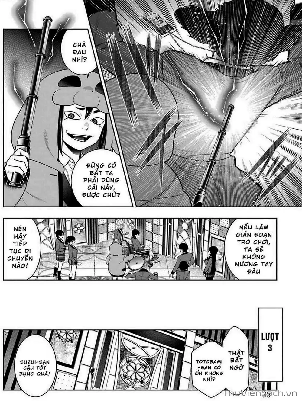 Truyện Tranh Học Viện Đỏ Đen - Kakegurui trang 3