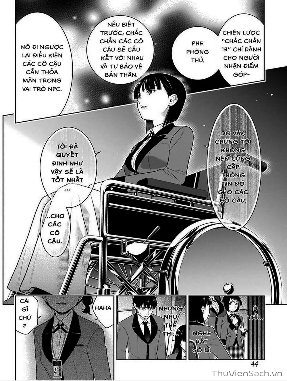 Truyện Tranh Học Viện Đỏ Đen - Kakegurui trang 3