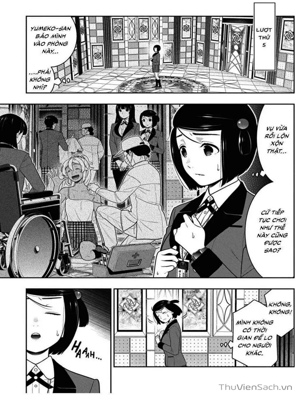 Truyện Tranh Học Viện Đỏ Đen - Kakegurui trang 3