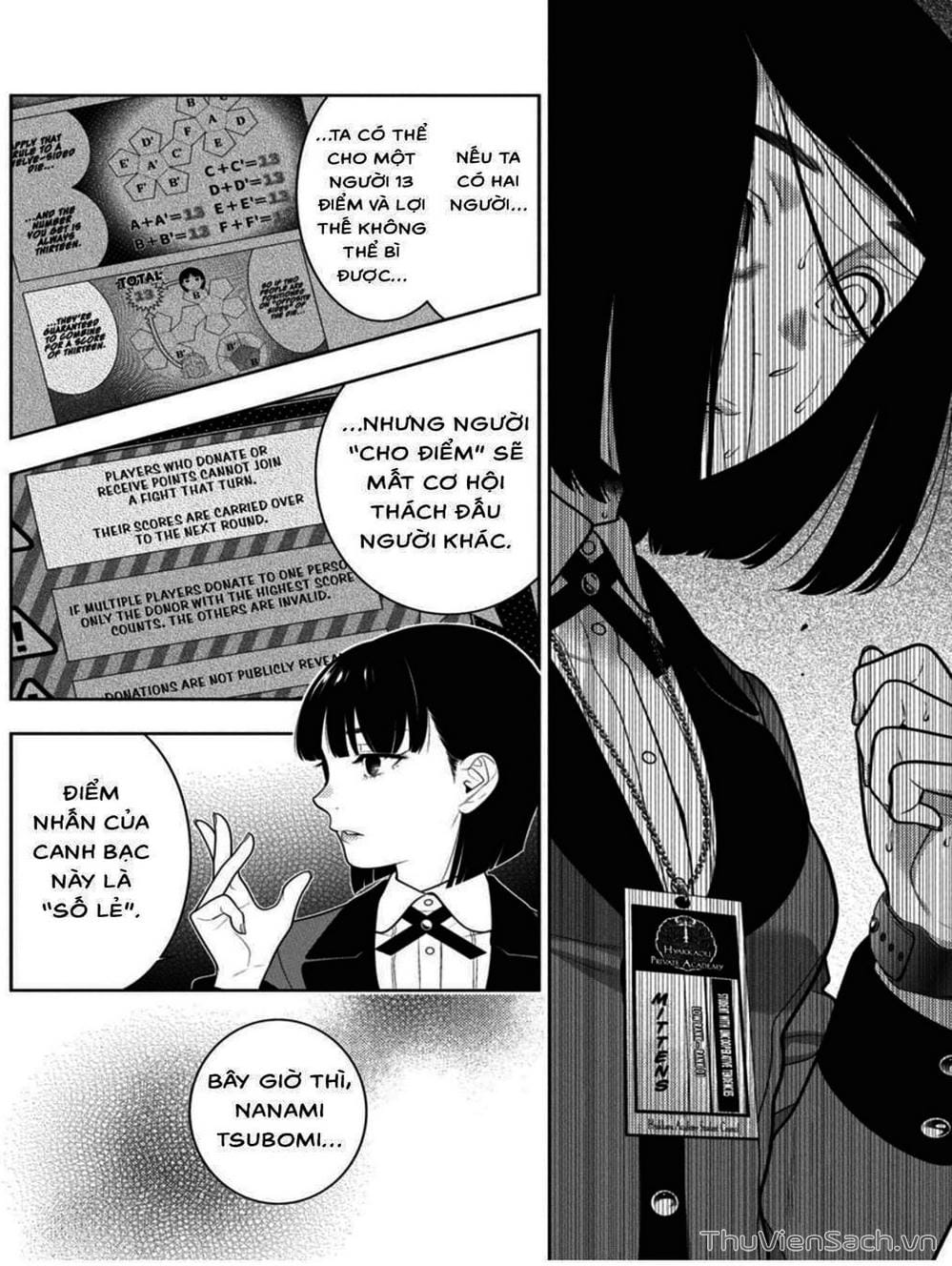 Truyện Tranh Học Viện Đỏ Đen - Kakegurui trang 3