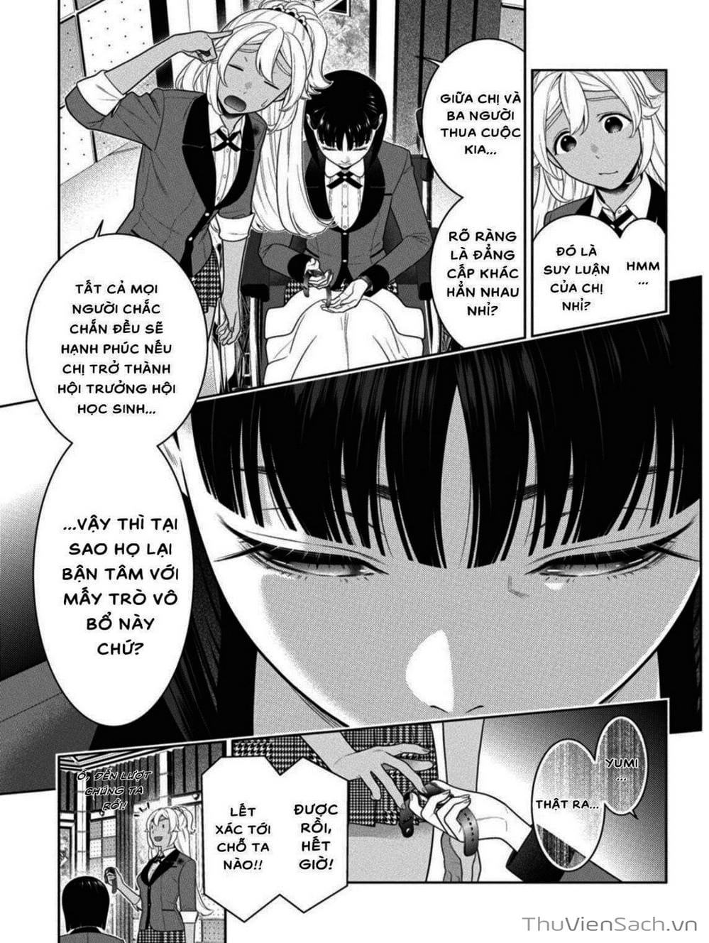 Truyện Tranh Học Viện Đỏ Đen - Kakegurui trang 3