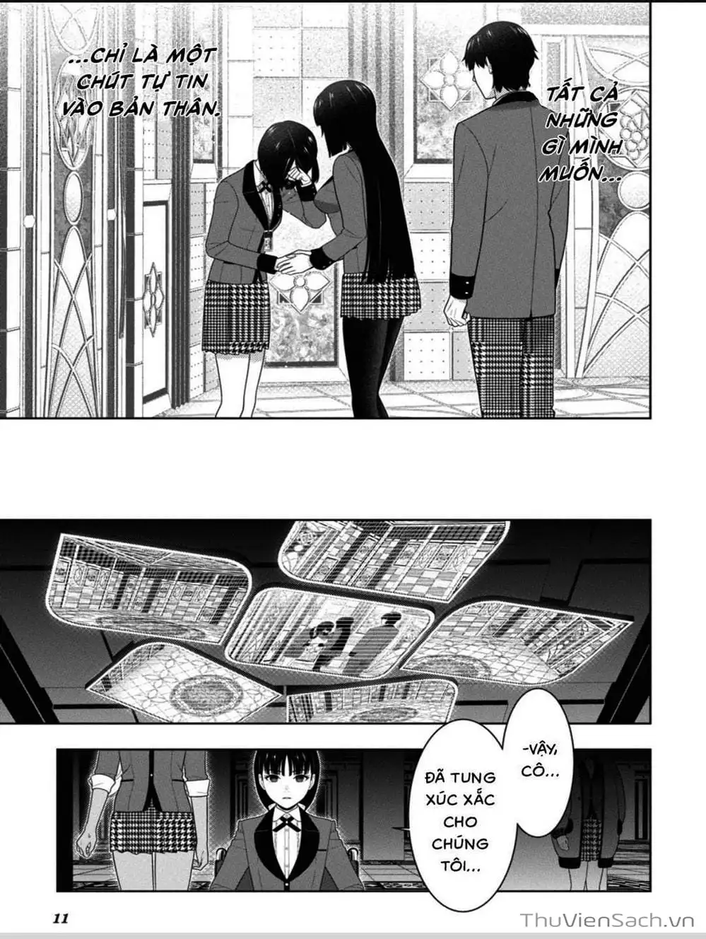 Truyện Tranh Học Viện Đỏ Đen - Kakegurui trang 3