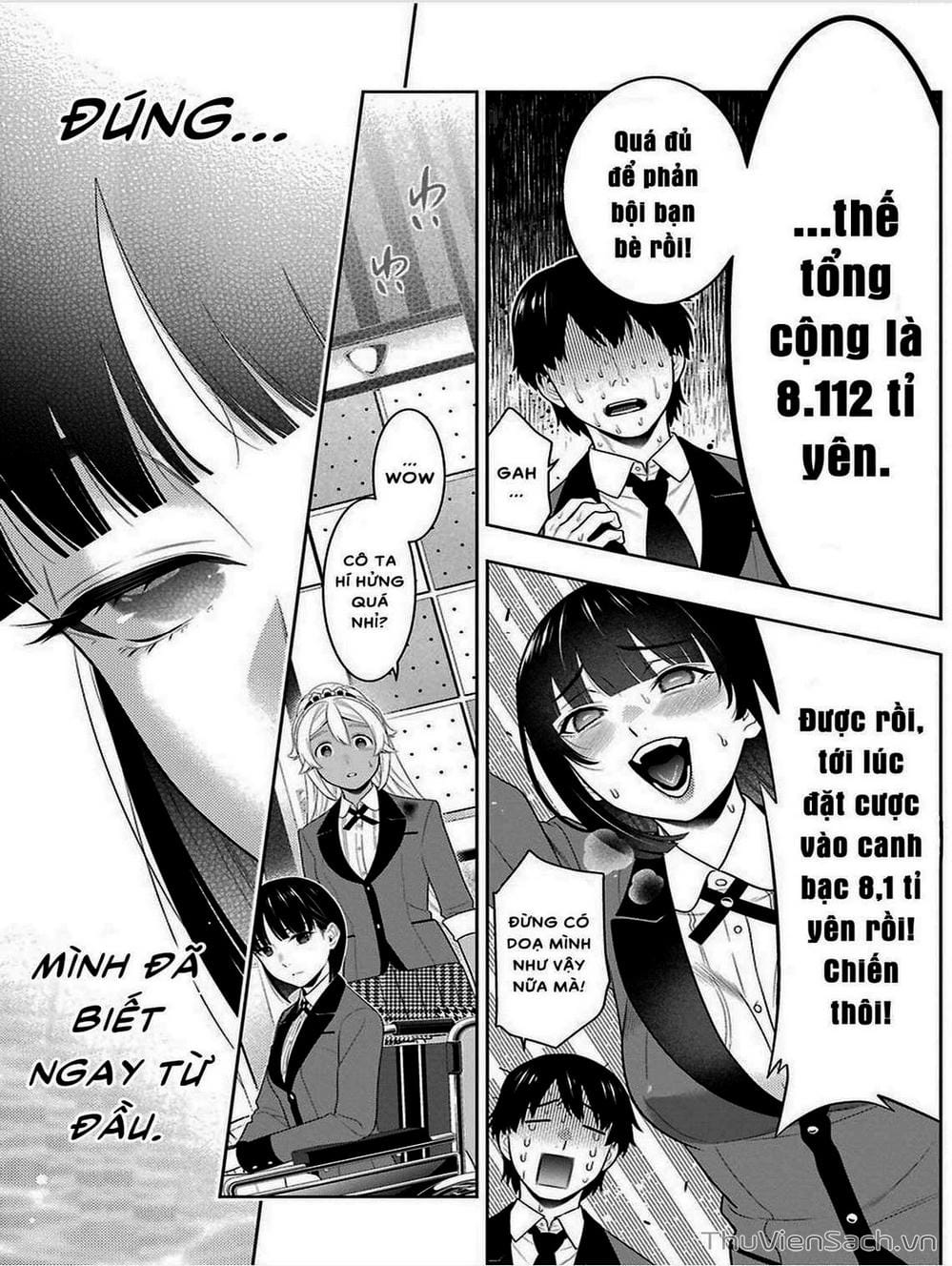 Truyện Tranh Học Viện Đỏ Đen - Kakegurui trang 3