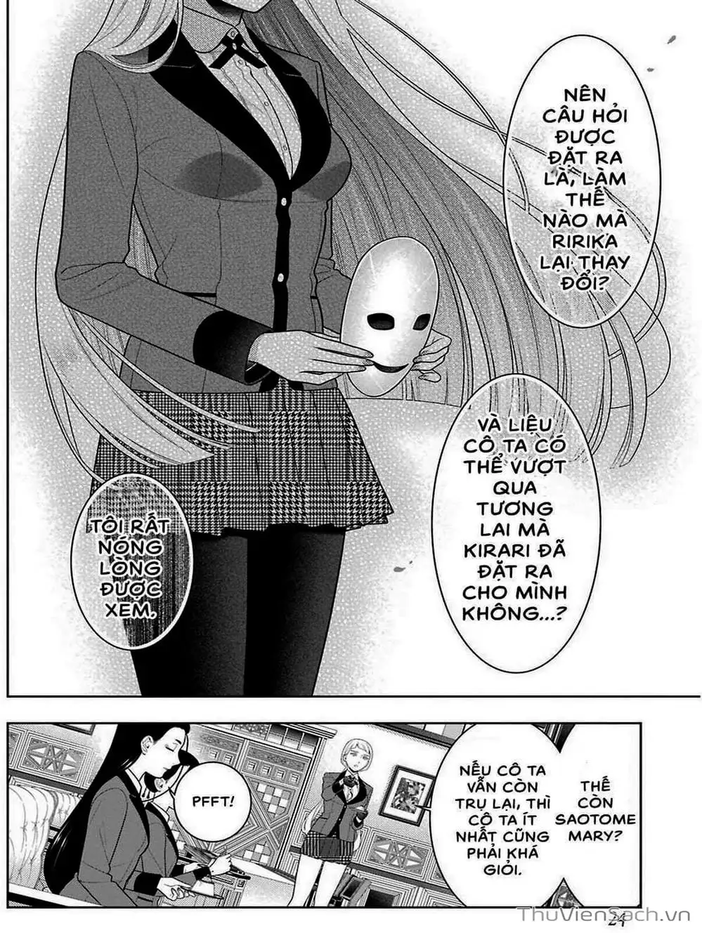 Truyện Tranh Học Viện Đỏ Đen - Kakegurui trang 3