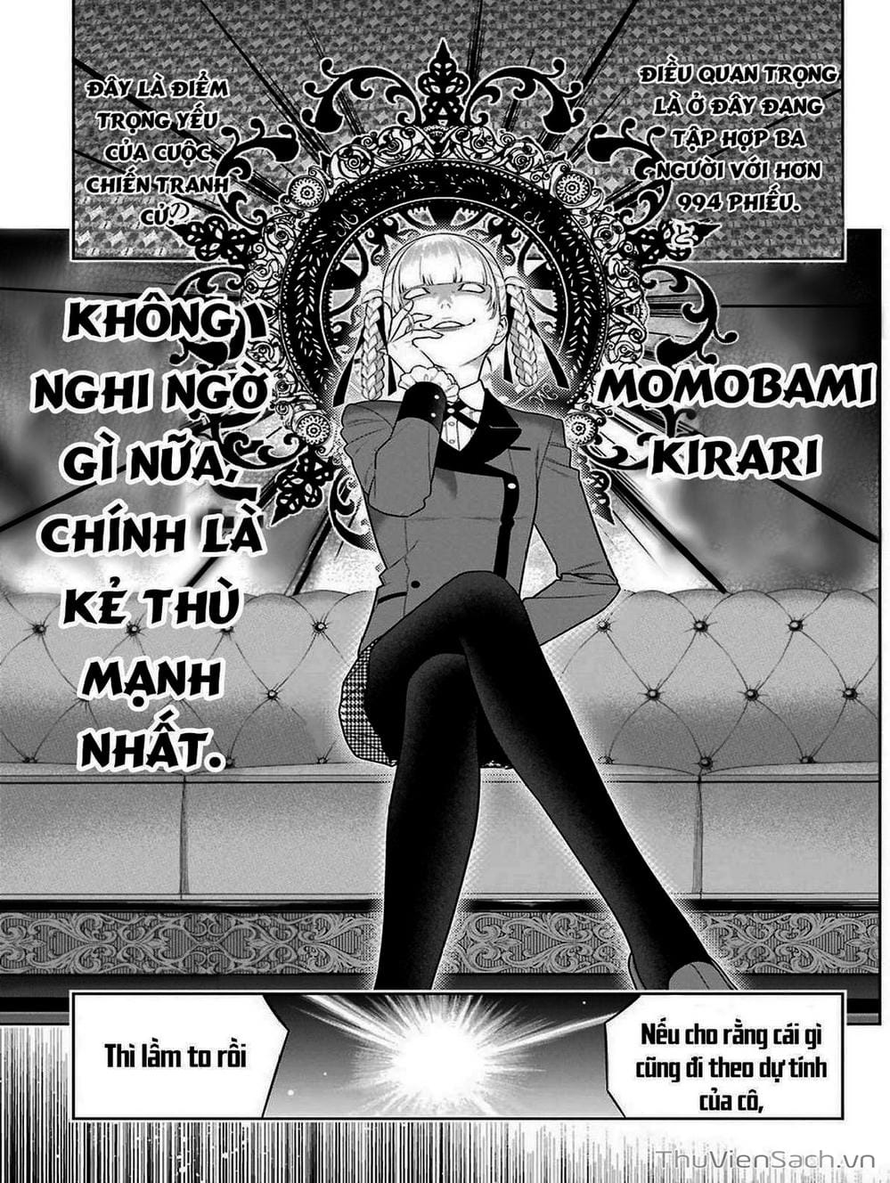 Truyện Tranh Học Viện Đỏ Đen - Kakegurui trang 3