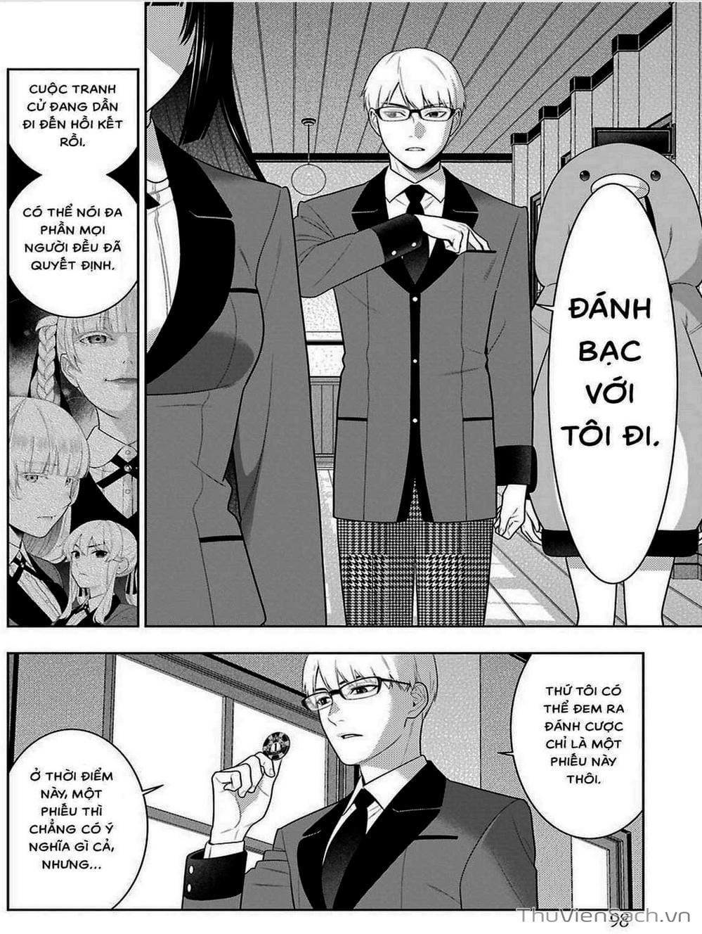 Truyện Tranh Học Viện Đỏ Đen - Kakegurui trang 3