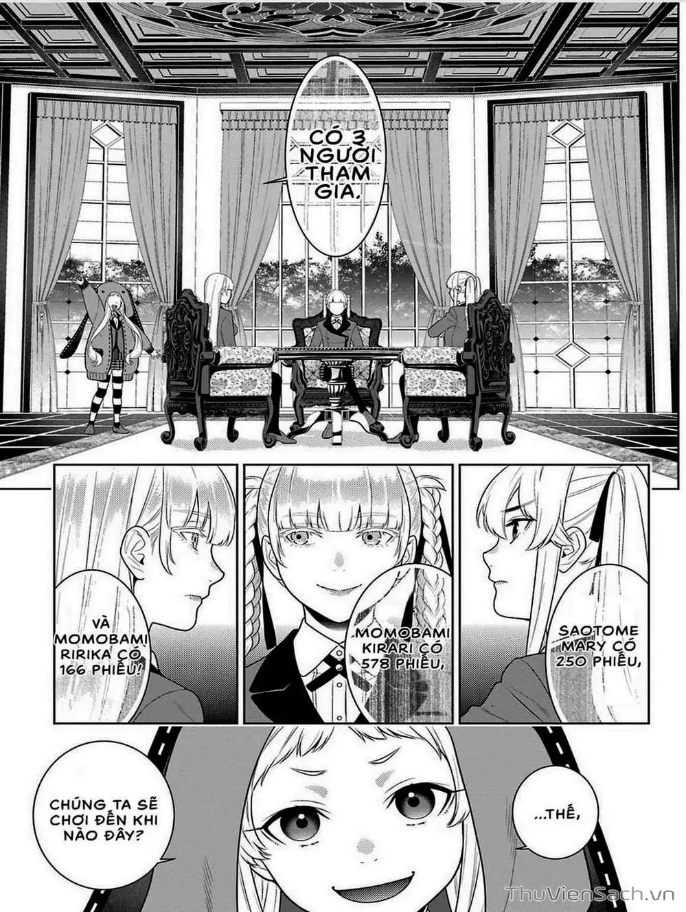 Truyện Tranh Học Viện Đỏ Đen - Kakegurui trang 3