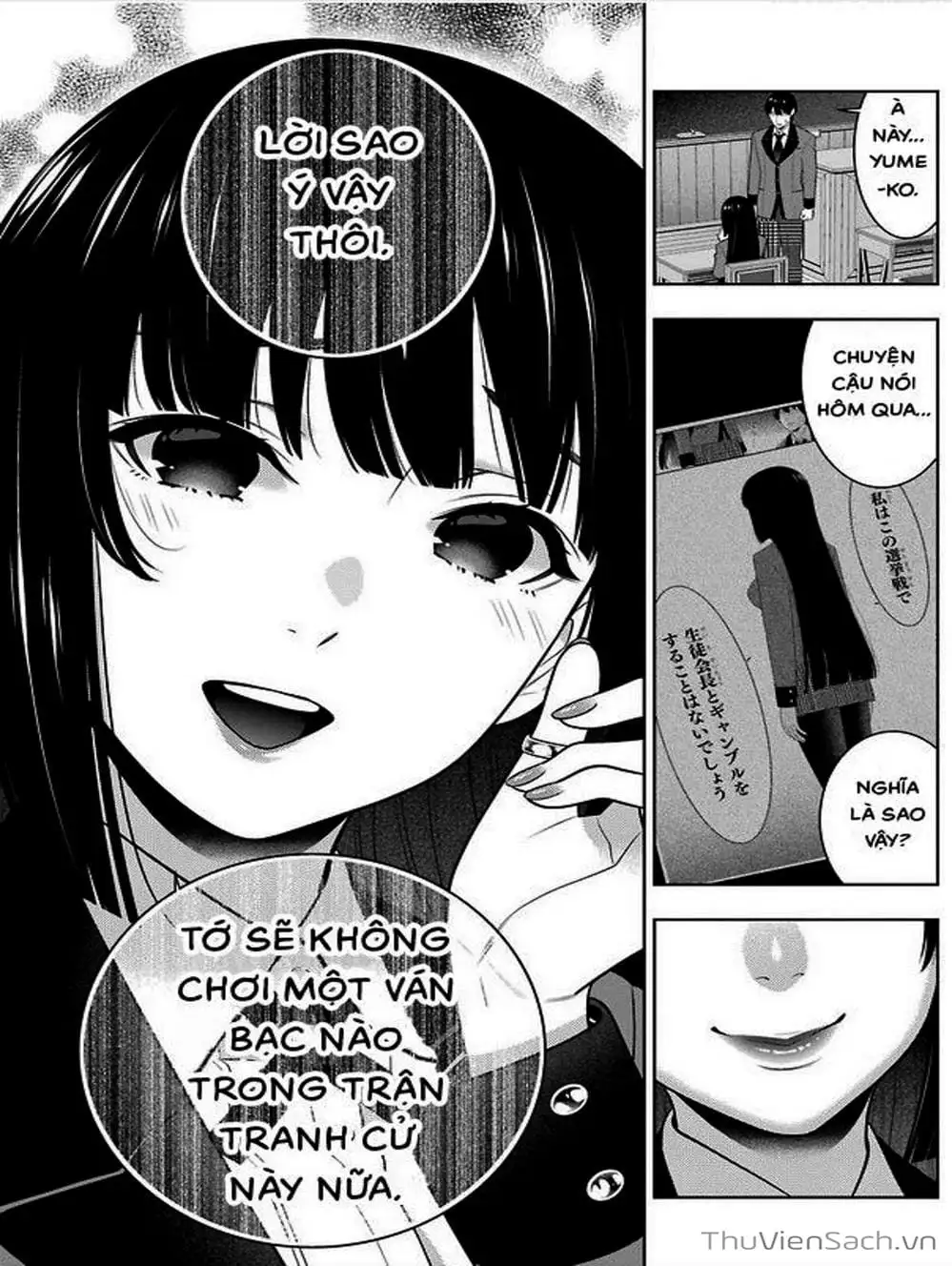 Truyện Tranh Học Viện Đỏ Đen - Kakegurui trang 3