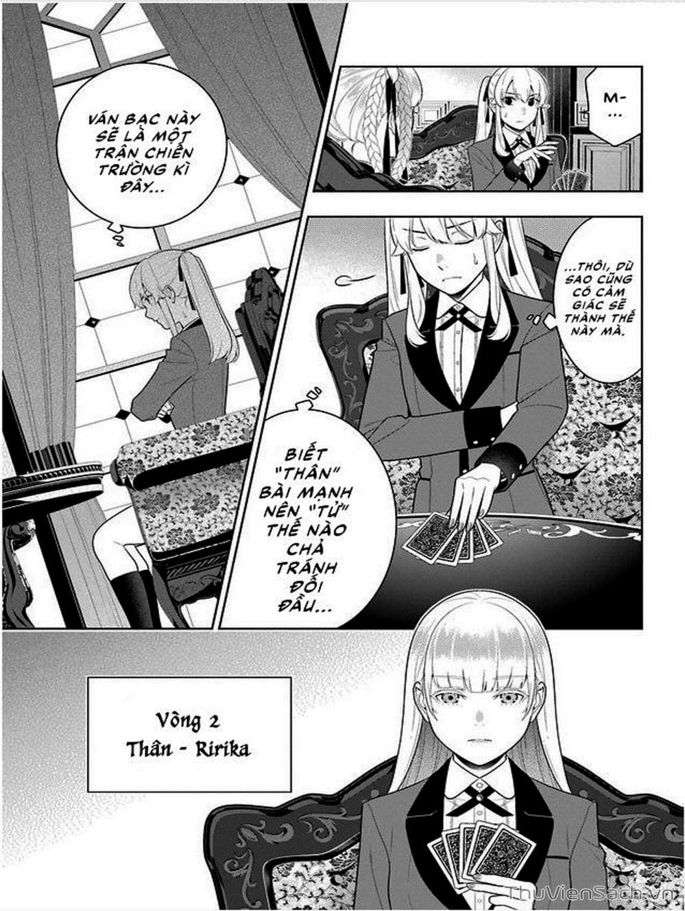 Truyện Tranh Học Viện Đỏ Đen - Kakegurui trang 3