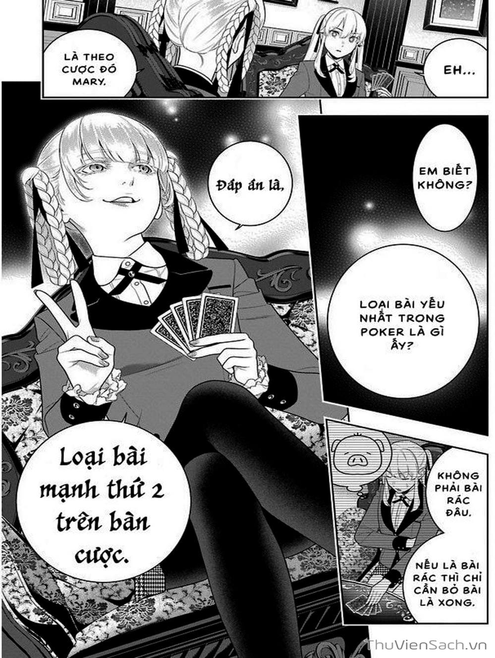 Truyện Tranh Học Viện Đỏ Đen - Kakegurui trang 3