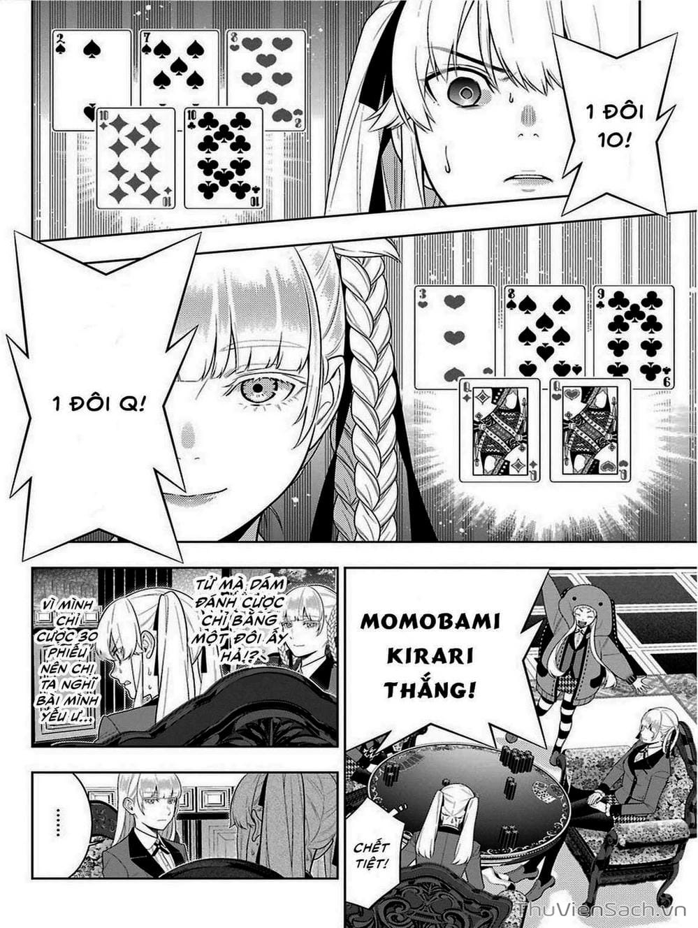 Truyện Tranh Học Viện Đỏ Đen - Kakegurui trang 3