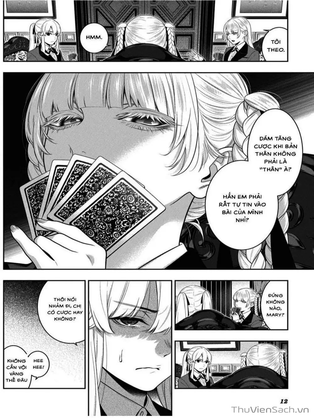 Truyện Tranh Học Viện Đỏ Đen - Kakegurui trang 3