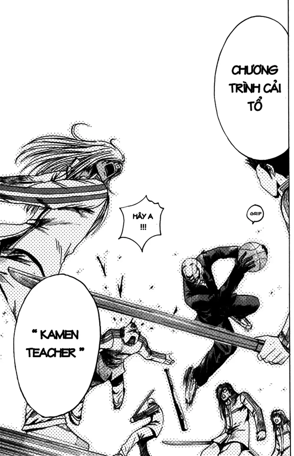 Truyện Tranh Giáo Viên Mặt Nạ - Kamen Teacher trang 3