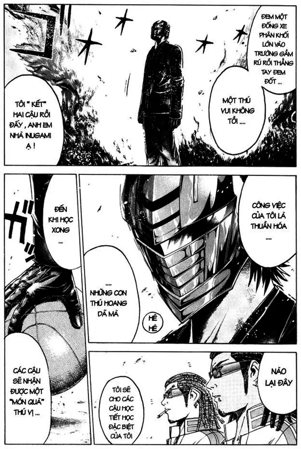 Truyện Tranh Giáo Viên Mặt Nạ - Kamen Teacher trang 3