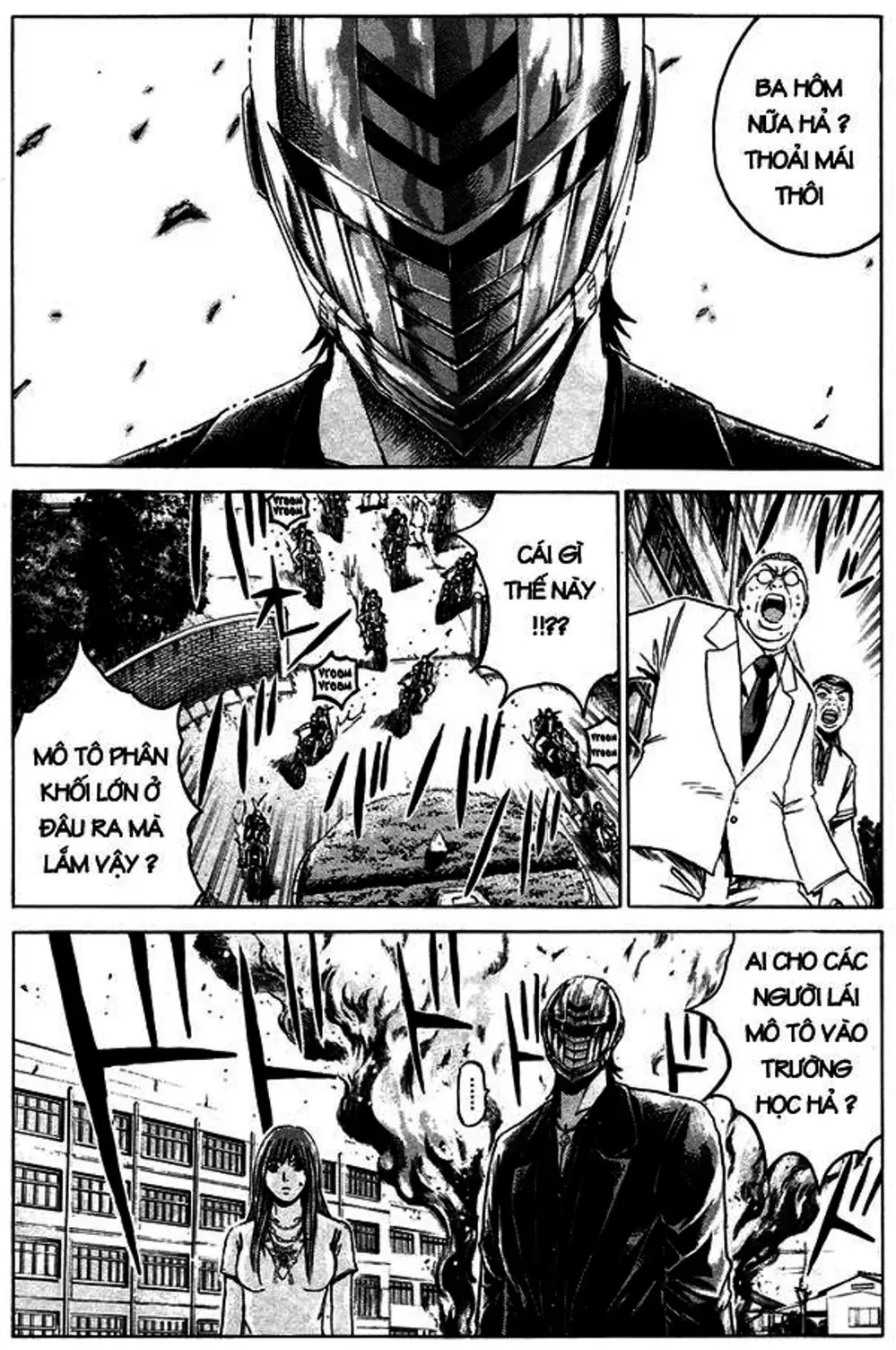 Truyện Tranh Giáo Viên Mặt Nạ - Kamen Teacher trang 3