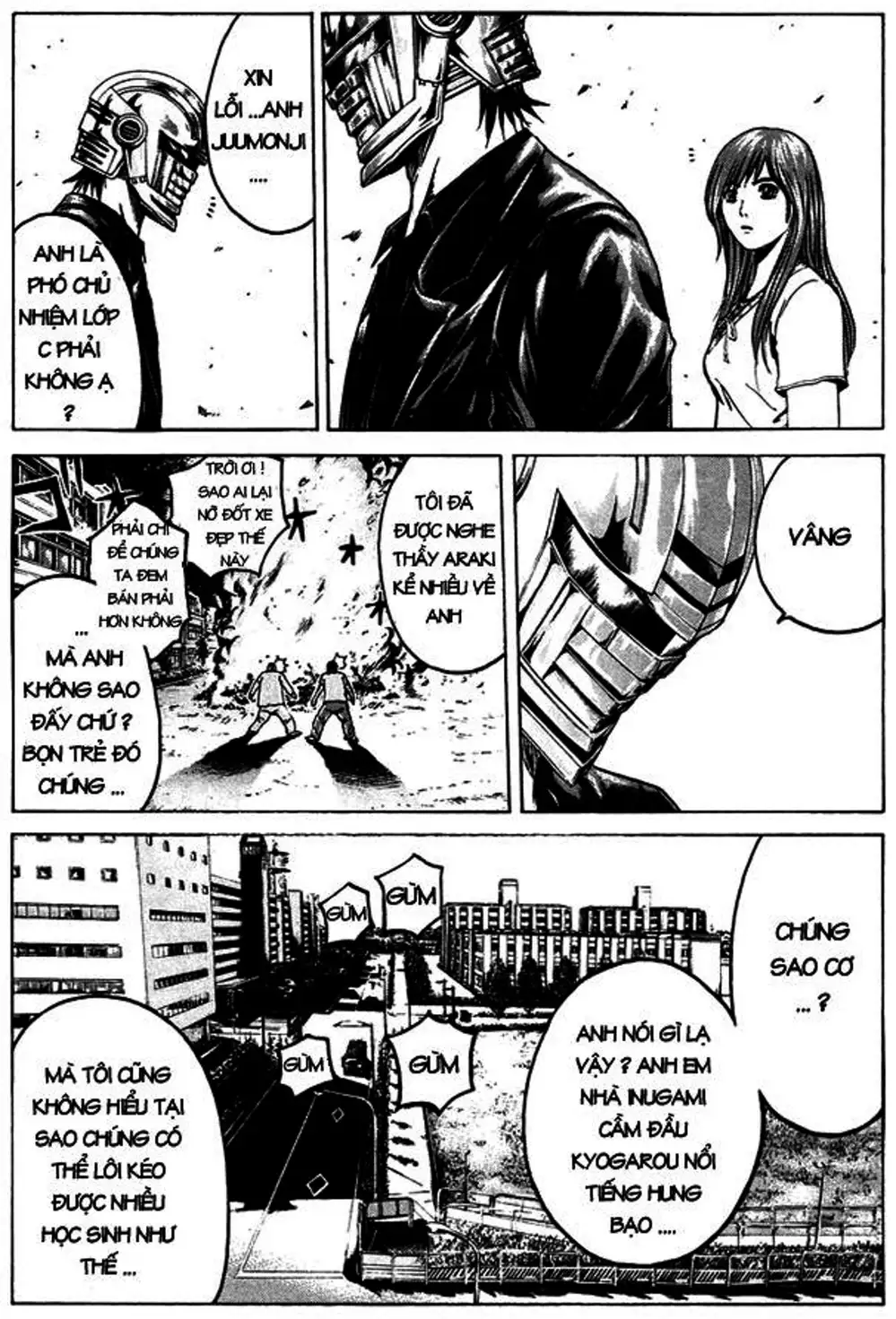 Truyện Tranh Giáo Viên Mặt Nạ - Kamen Teacher trang 3