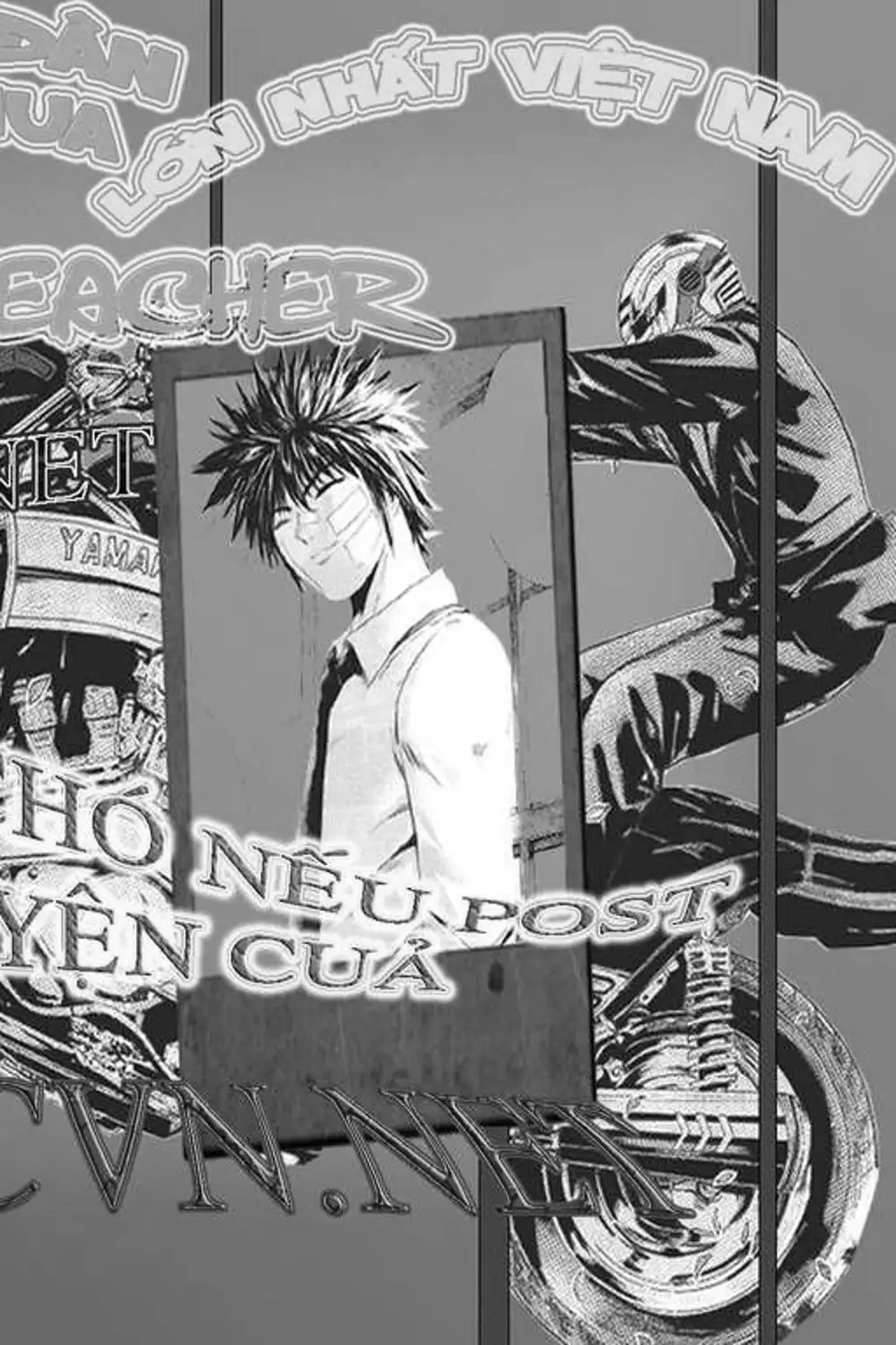 Truyện Tranh Giáo Viên Mặt Nạ - Kamen Teacher trang 3